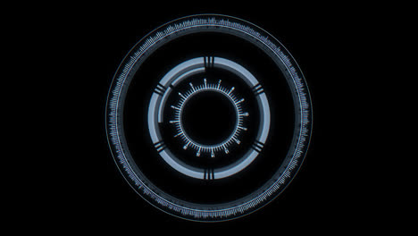 HUD-circle-interfaces,-Hi-tech-futuristic-display,-Hologram-button,-Loading,target,-High-Tech-Concept-Element-with-alpha-channel.